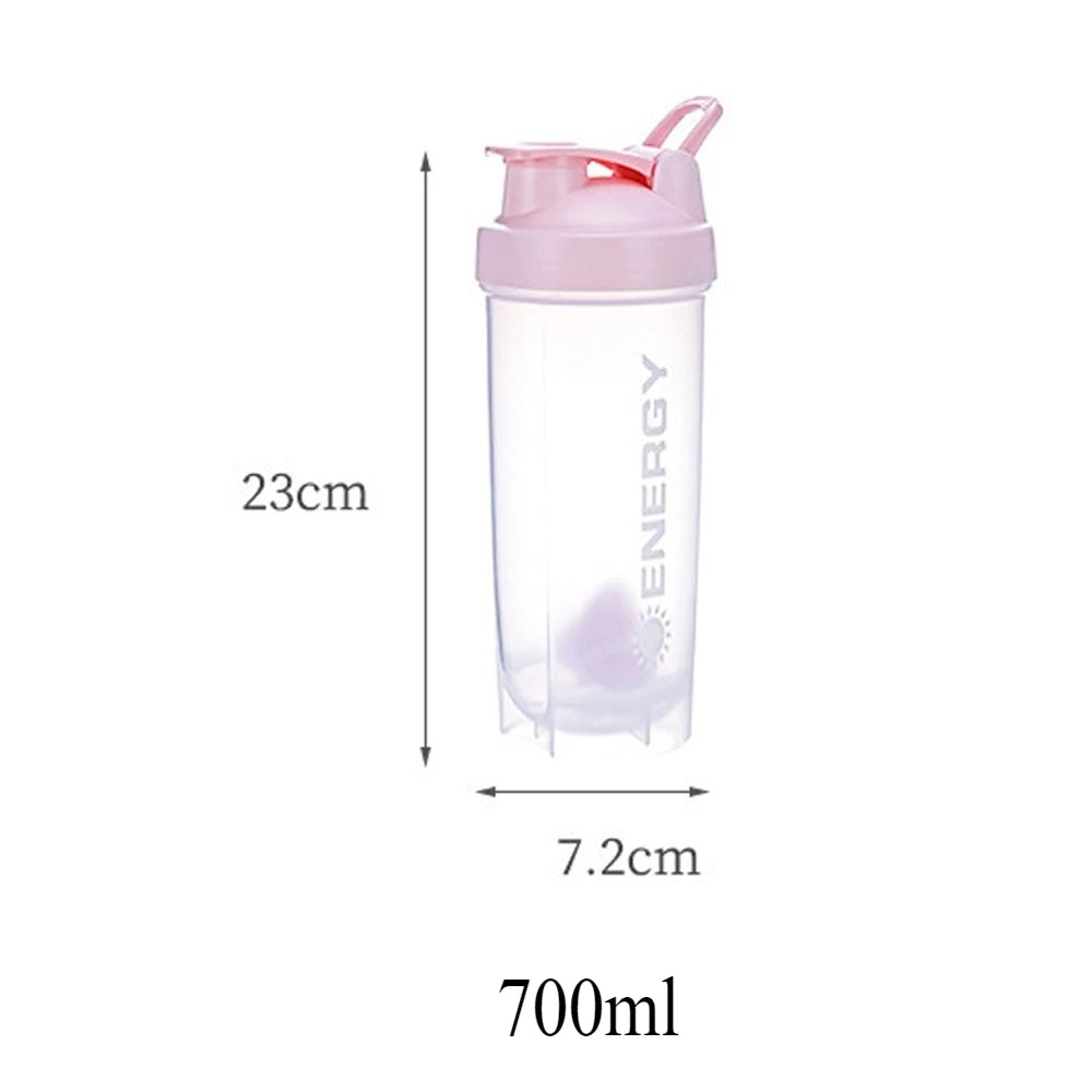 700ML/23 Oz High Quality Protein Powder Shake Cup Drinkware Outdoor Travel Portable Leak-proof Beverage Bottle Juice Cup