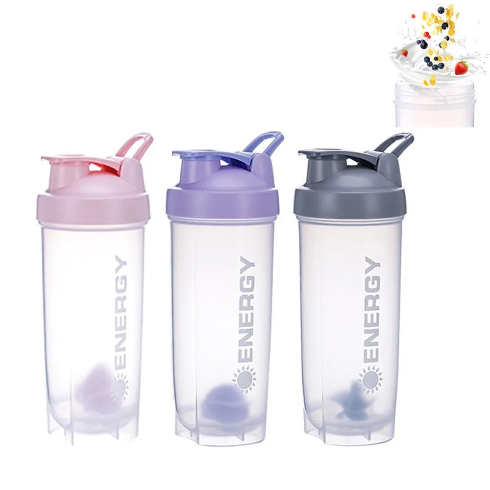 700ML/23 Oz High Quality Protein Powder Shake Cup Drinkware Outdoor Travel Portable Leak-proof Beverage Bottle Juice Cup