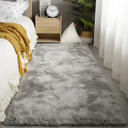 Plush Area Rug Bedroom Carpet