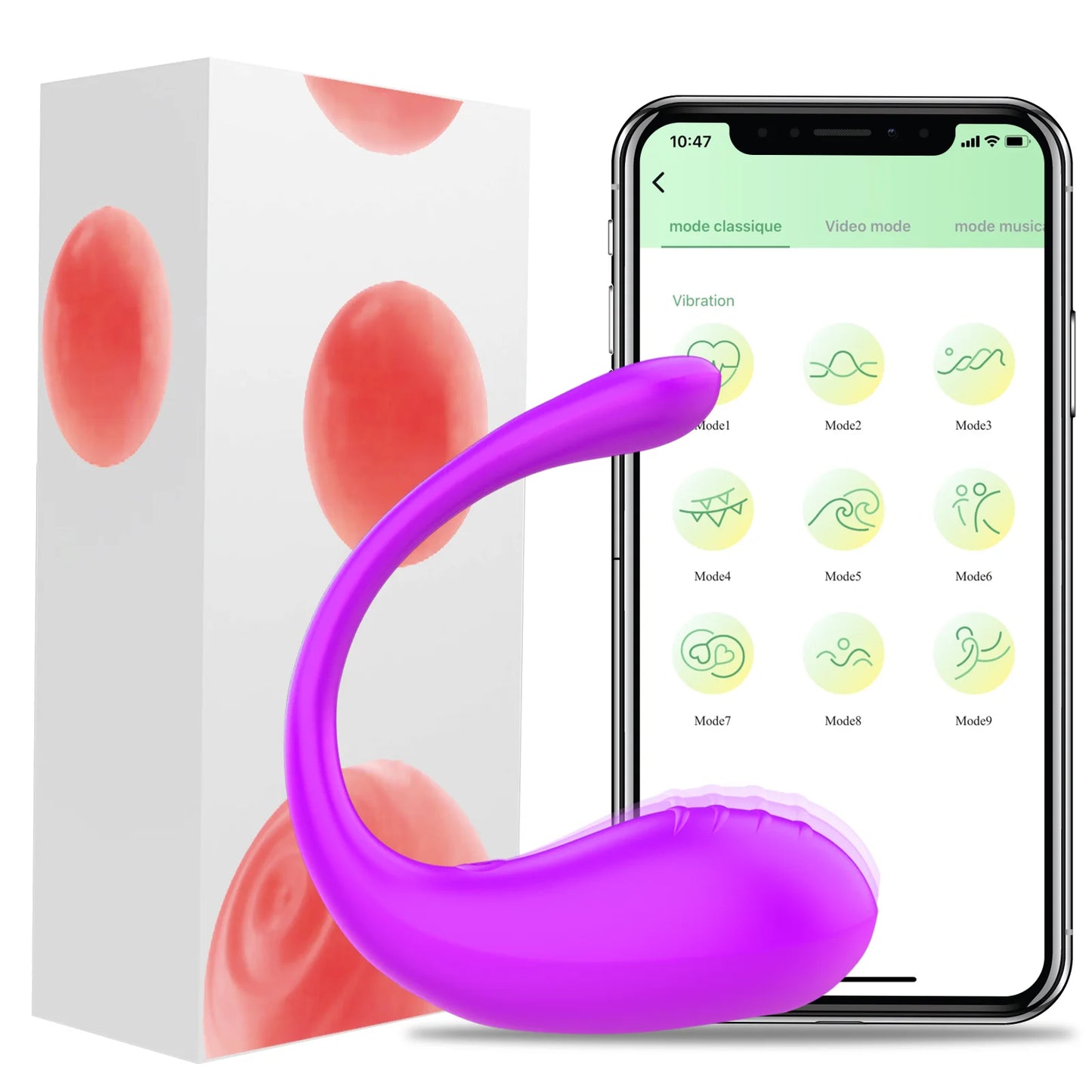 Wireless Bluetooth G Spot Dildo Vibrator