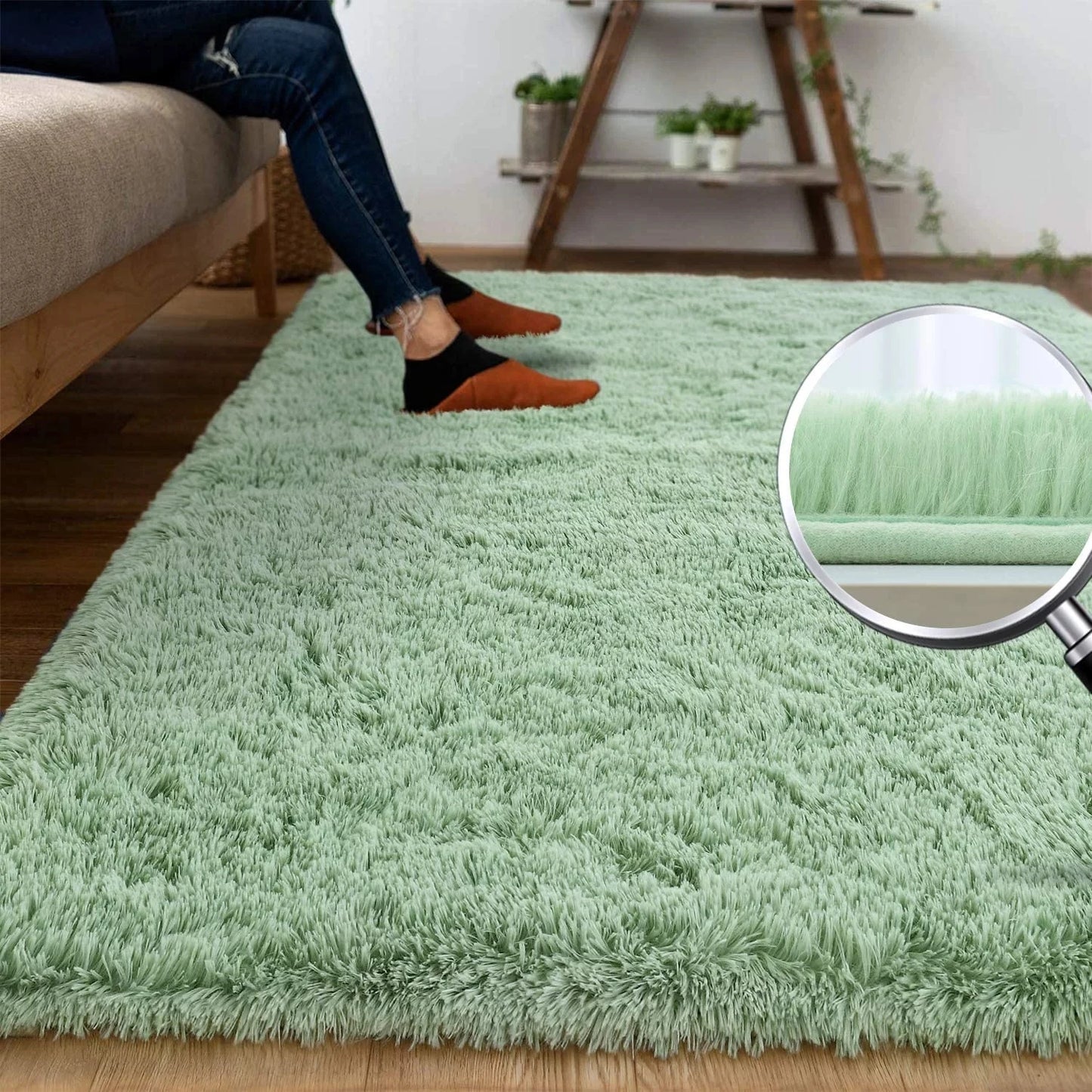 Fluffy Rug Indoor Plush Soft Carpet