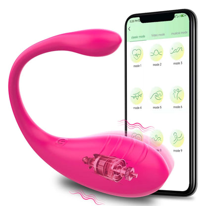 Wireless Bluetooth G Spot Dildo Vibrator