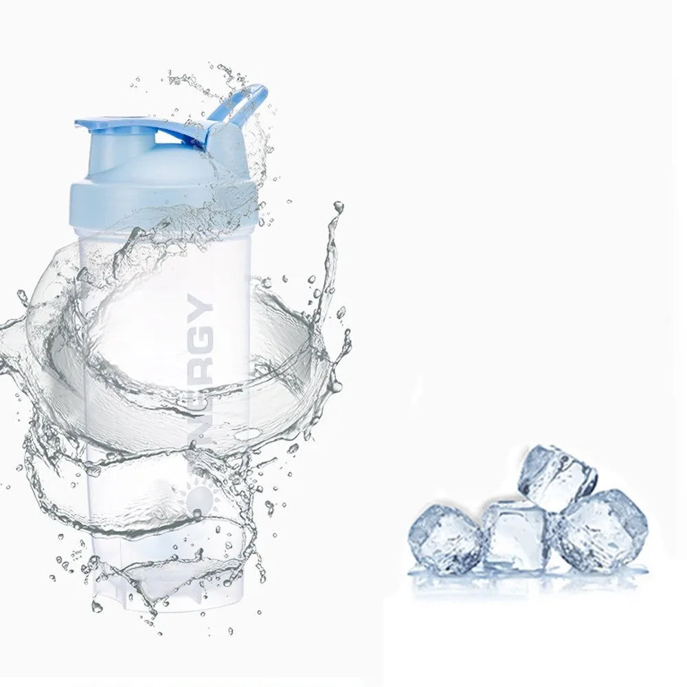 700ML/23 Oz High Quality Protein Powder Shake Cup Drinkware Outdoor Travel Portable Leak-proof Beverage Bottle Juice Cup