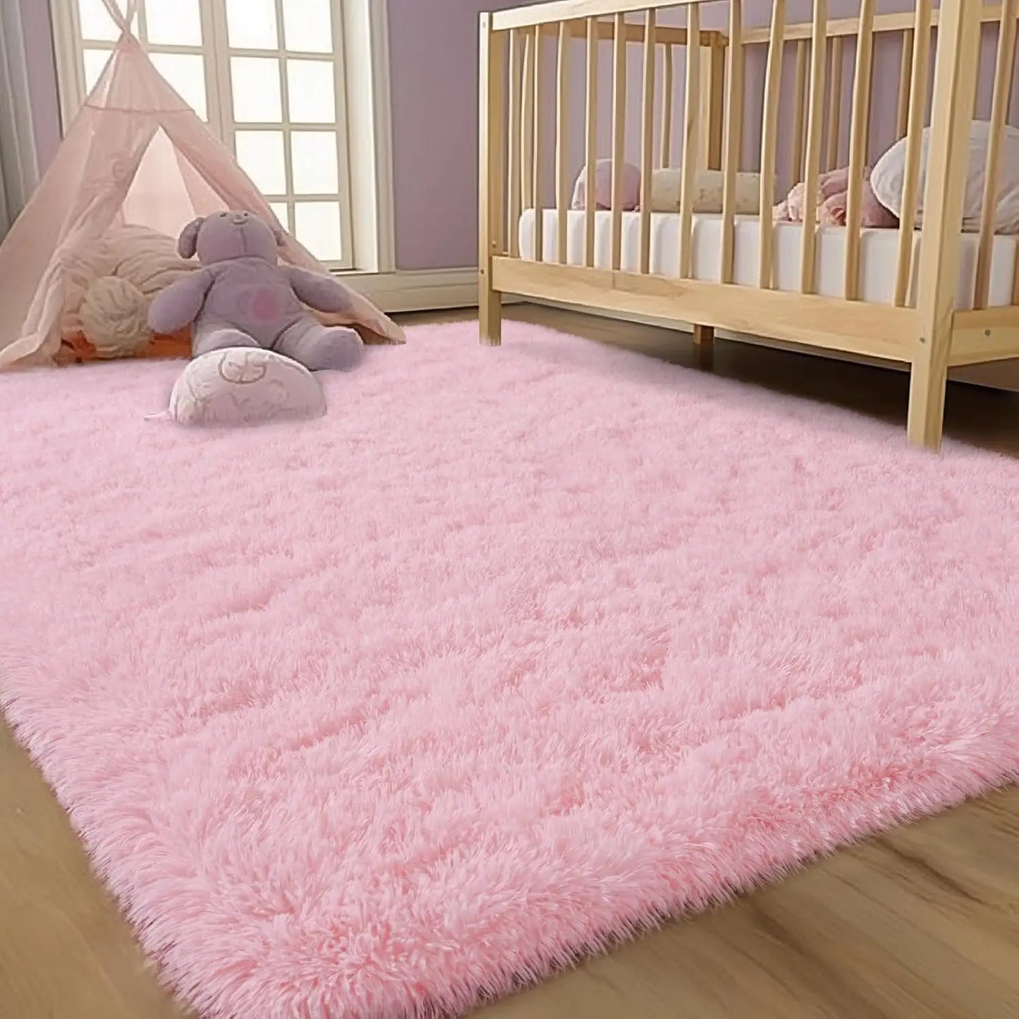 Fluffy Rug Indoor Plush Soft Carpet