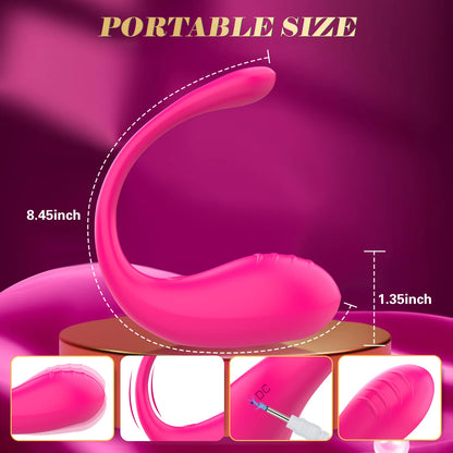 Wireless Bluetooth G Spot Dildo Vibrator