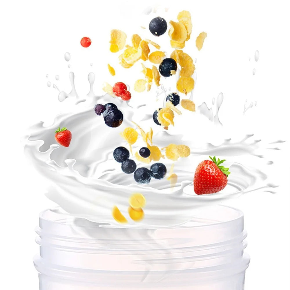 700ML/23 Oz High Quality Protein Powder Shake Cup Drinkware Outdoor Travel Portable Leak-proof Beverage Bottle Juice Cup