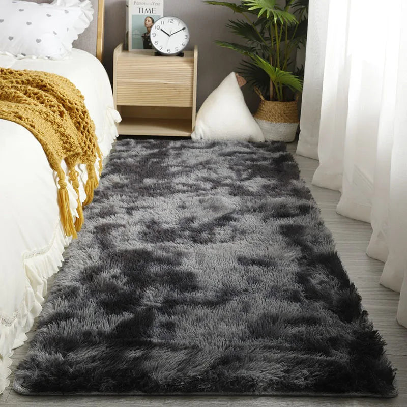 Plush Area Rug Bedroom Carpet