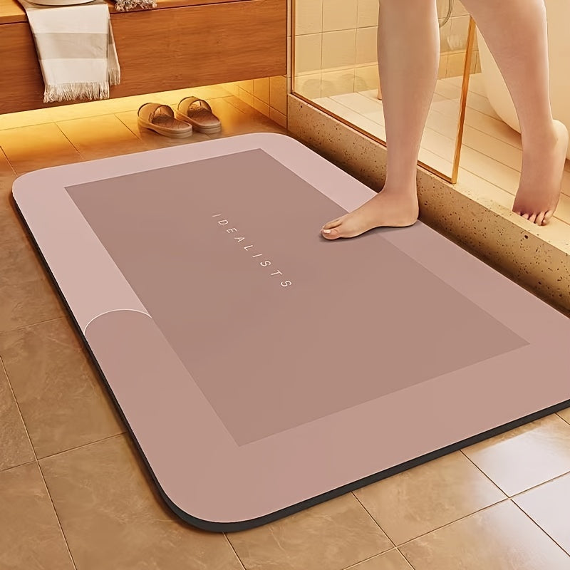 Super Absorbent Diatom Mud Bathroom Mat